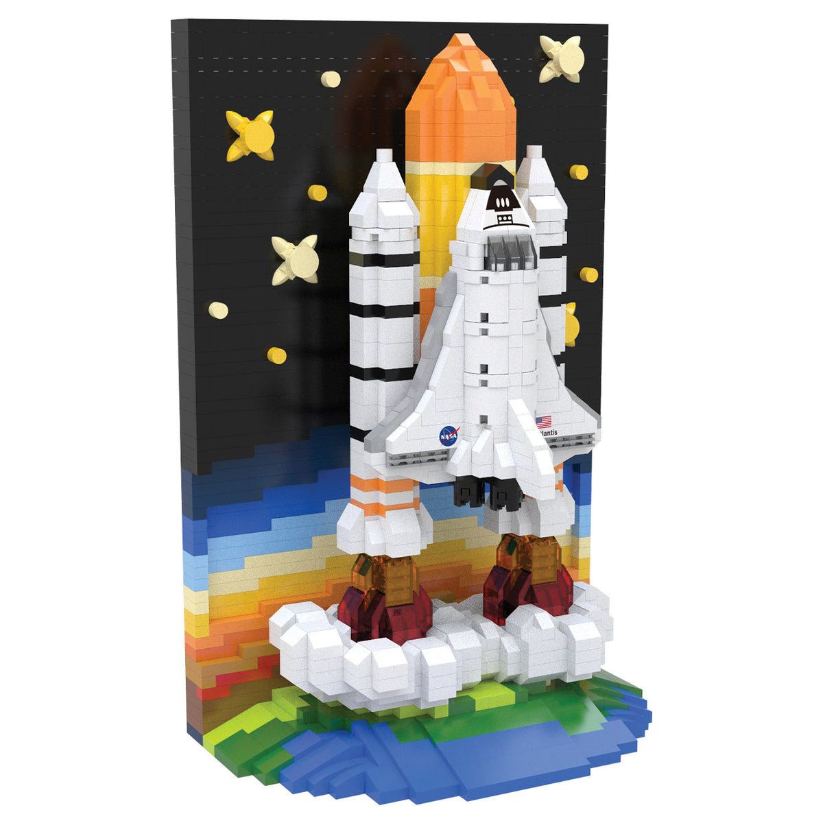 Space Mini Model Space Shuttle Mini Block Set | TheMiniBlock.com