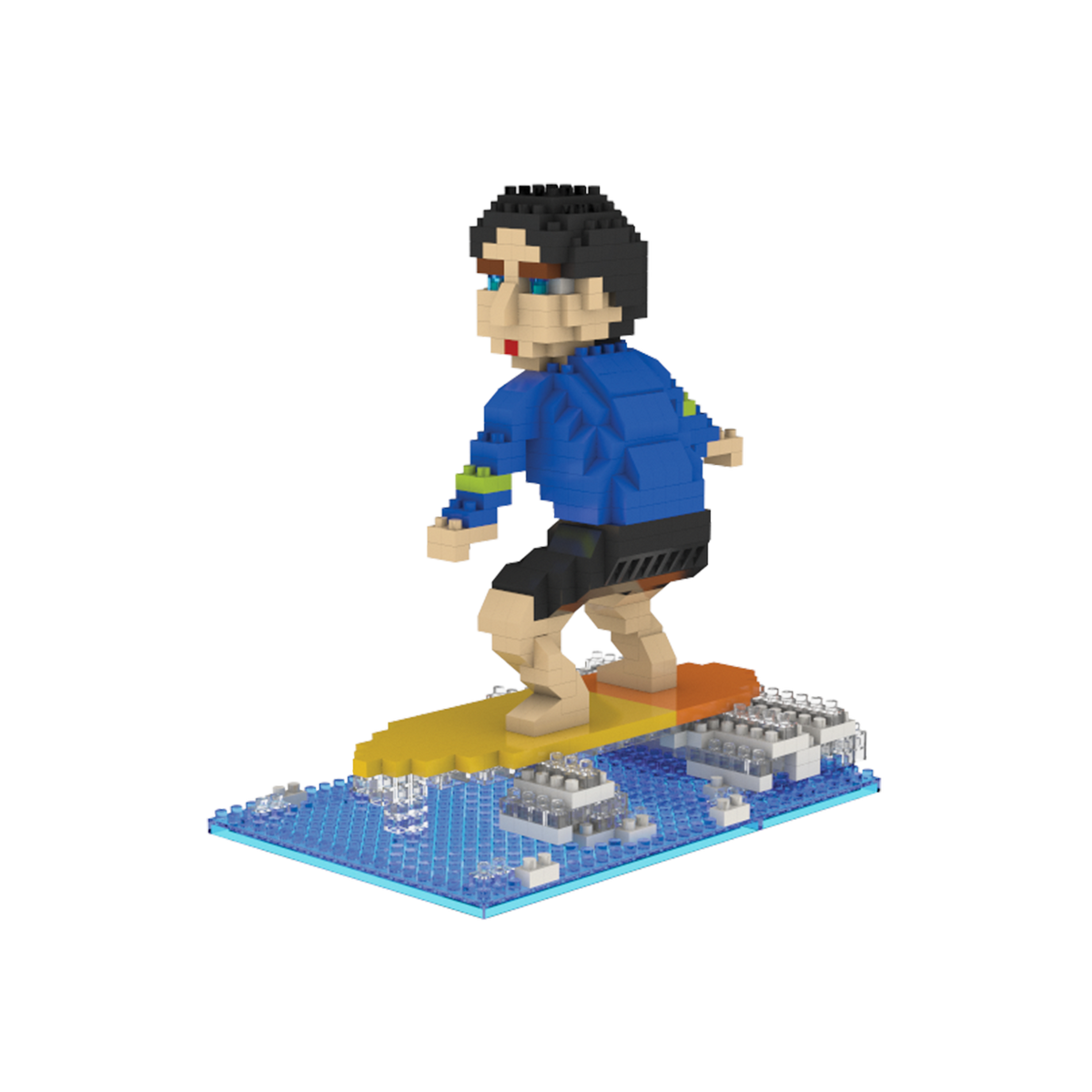 Mini Blocksurfer Surfer Mini Block Set | TheMiniBlock.com