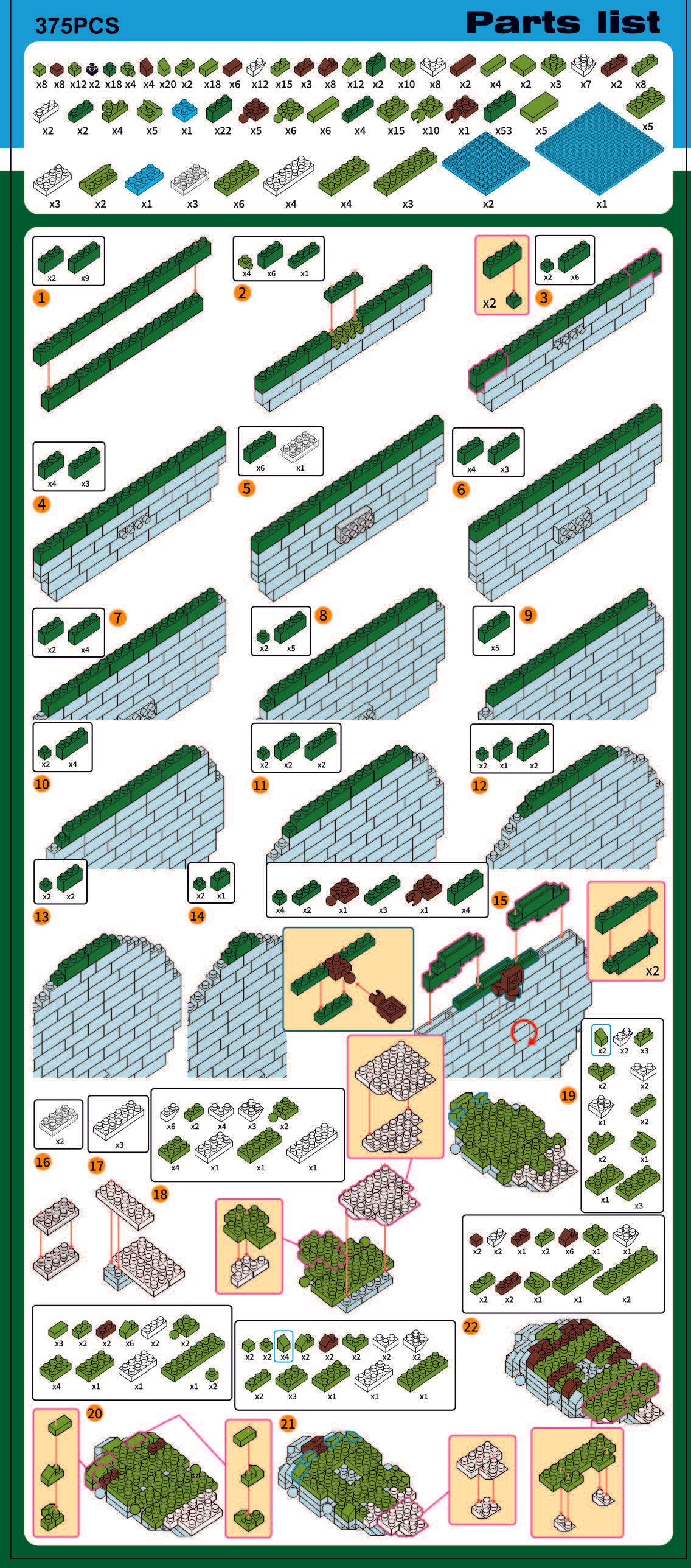 Bullfrog Mini Block Set | TheMiniBlock.com