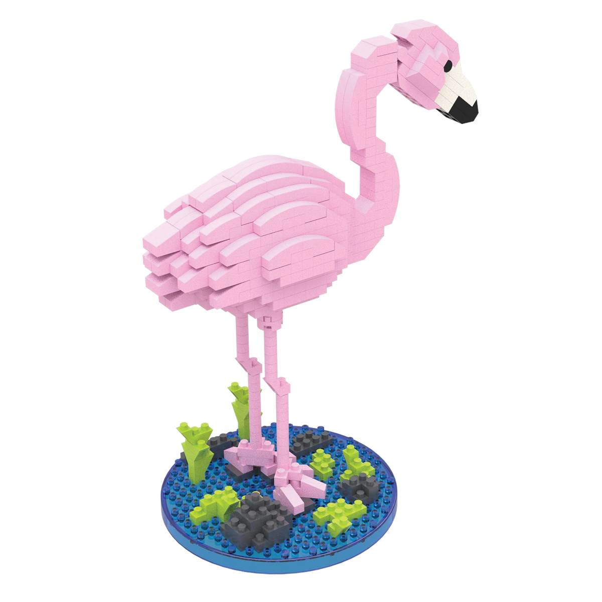 Mini Flamingo Flamingo Mini Block Set | TheMiniBlock.com