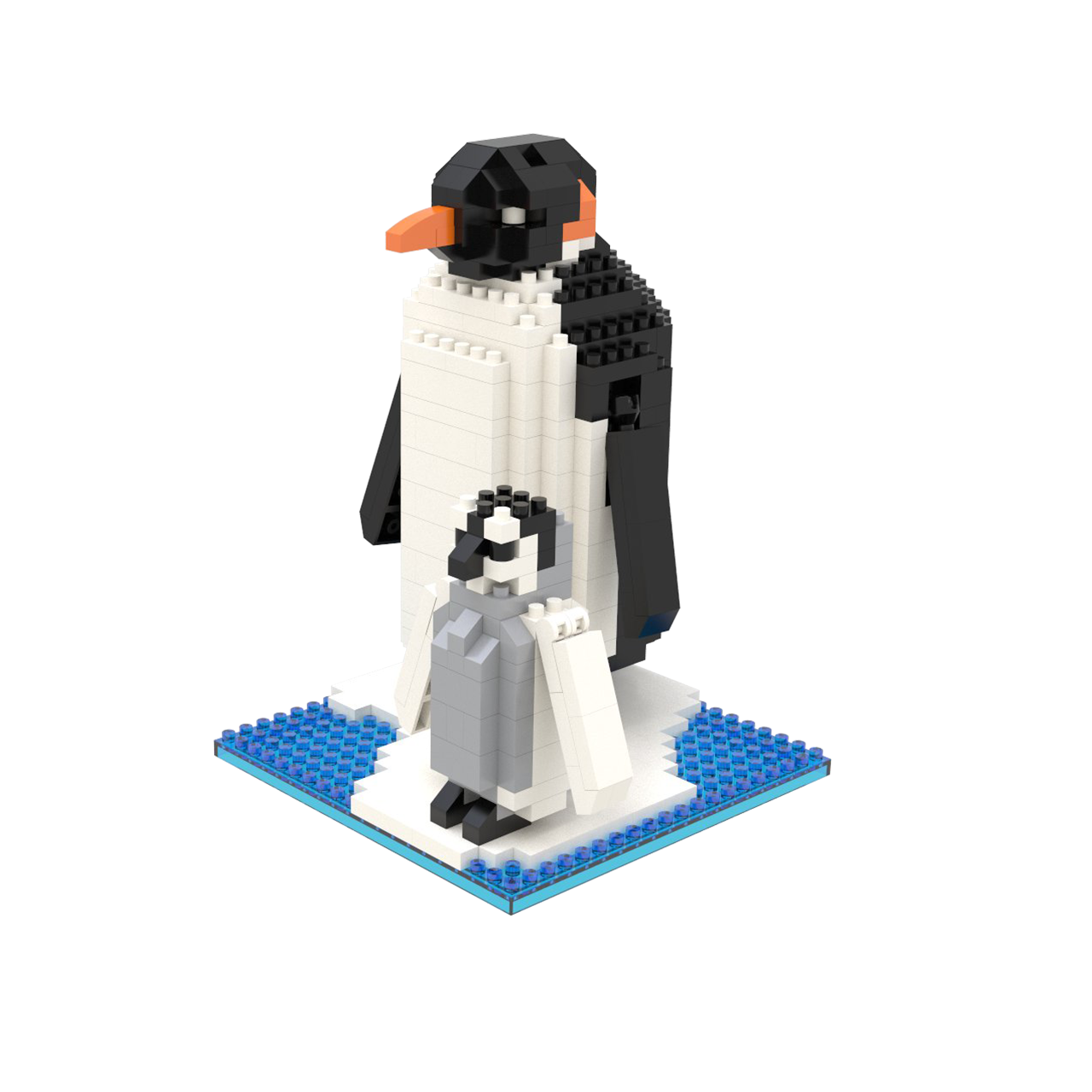 Capuchin Blocks Penguin Mini Block Set | TheMiniBlock.com