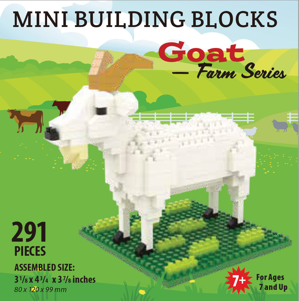 Goat Mini Block Set | TheMiniBlock.com