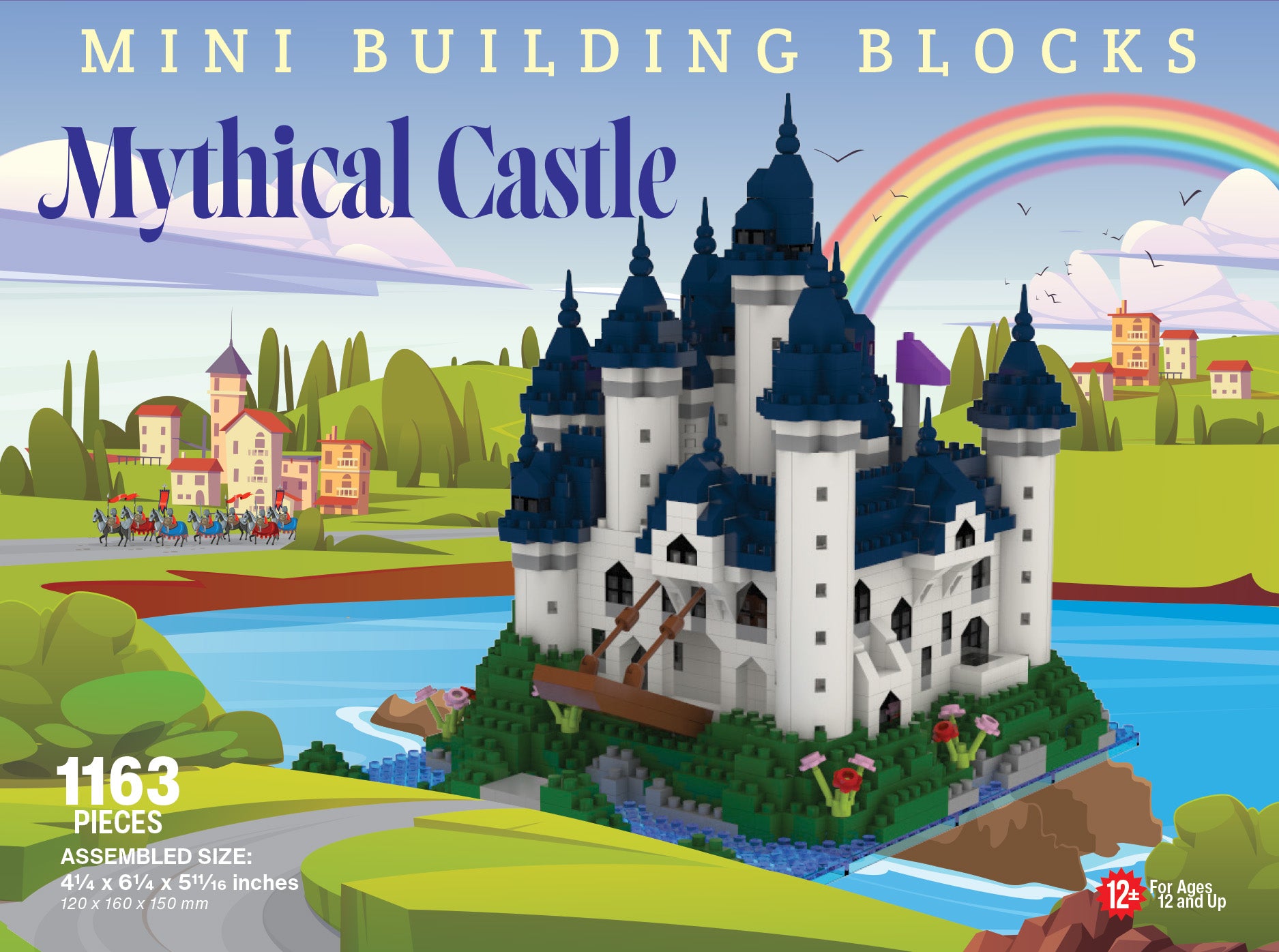 Castle Block Rc Mythical Castle Mini Block Set | TheMiniBlock.com