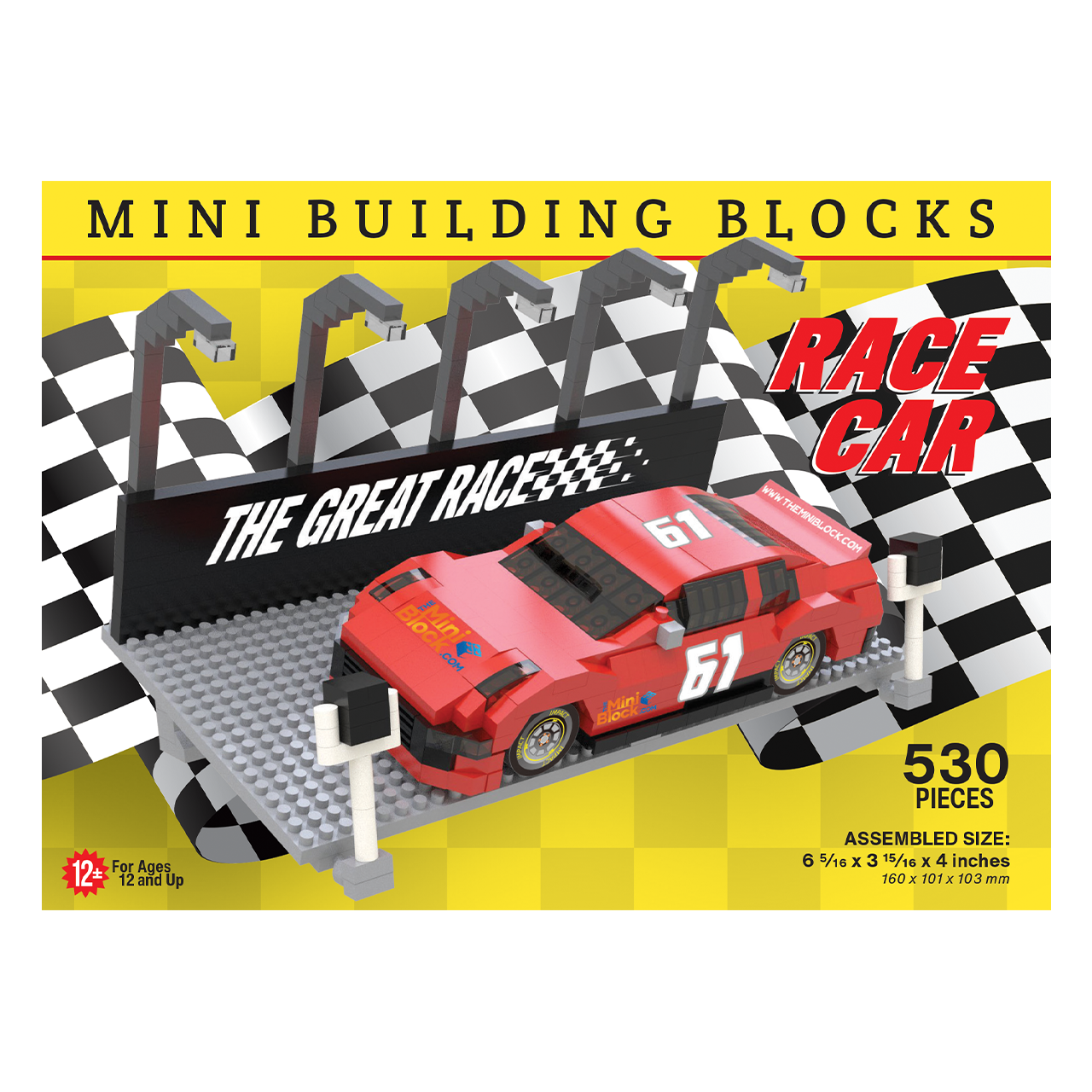 Stock Car Mini Block Set | TheMiniBlock.com