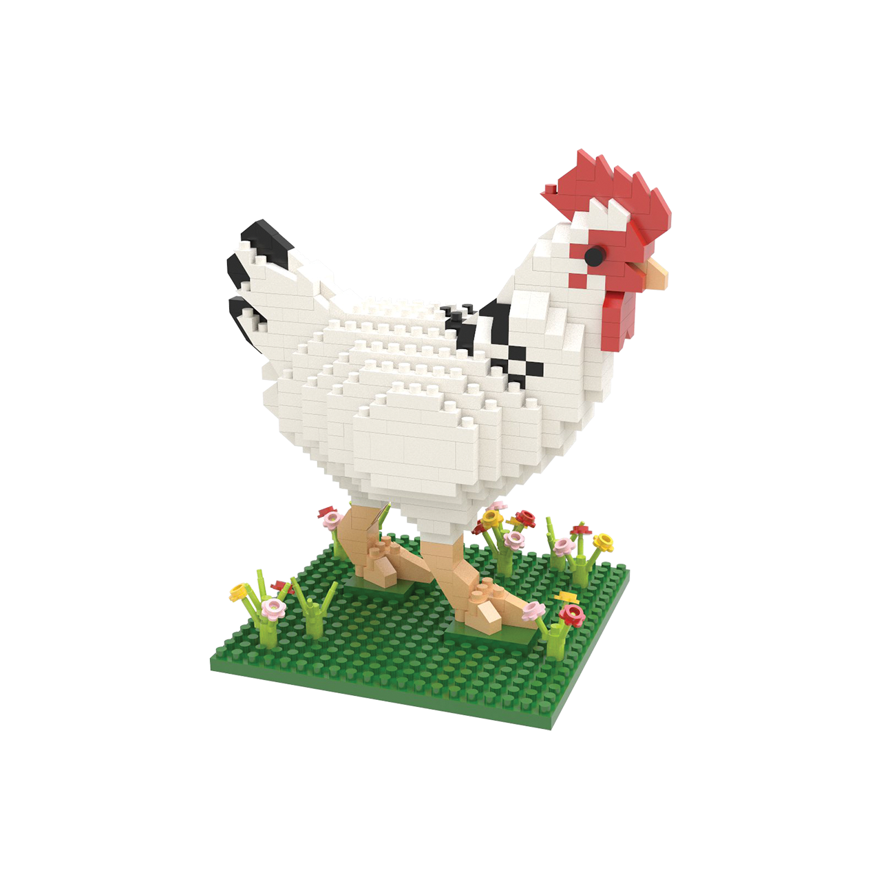 Chicken Mini Block Set | TheMiniBlock.com