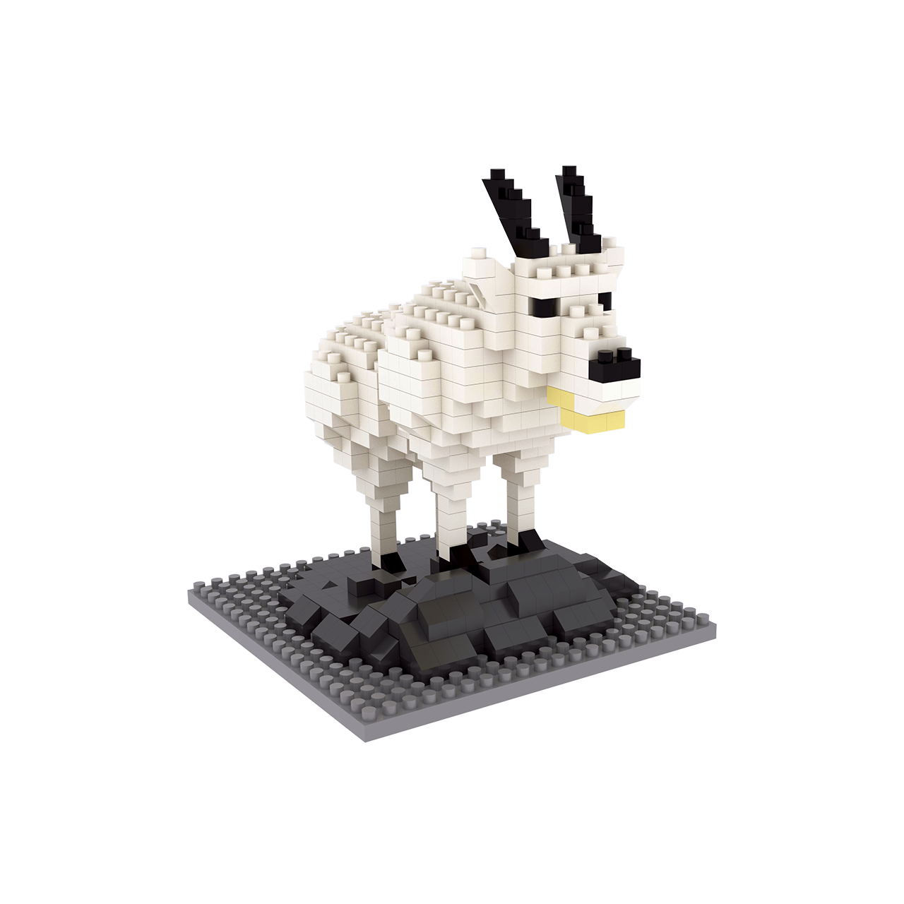 Mountain Goat Mini Block Set | TheMiniBlock.com Mountain Goat Mini Block Set | TheMiniBlock.com