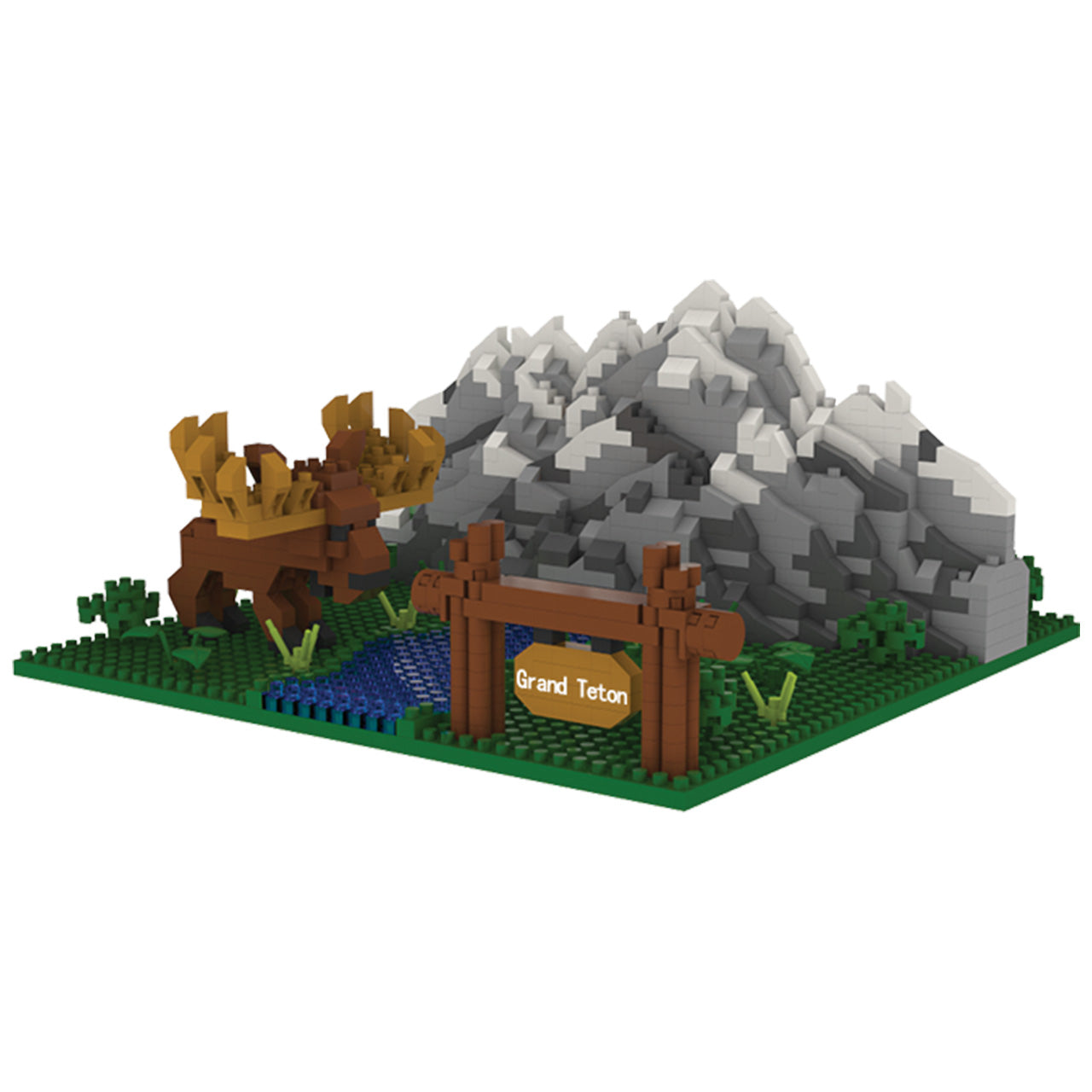 Grand Teton National Park Mini Block Set