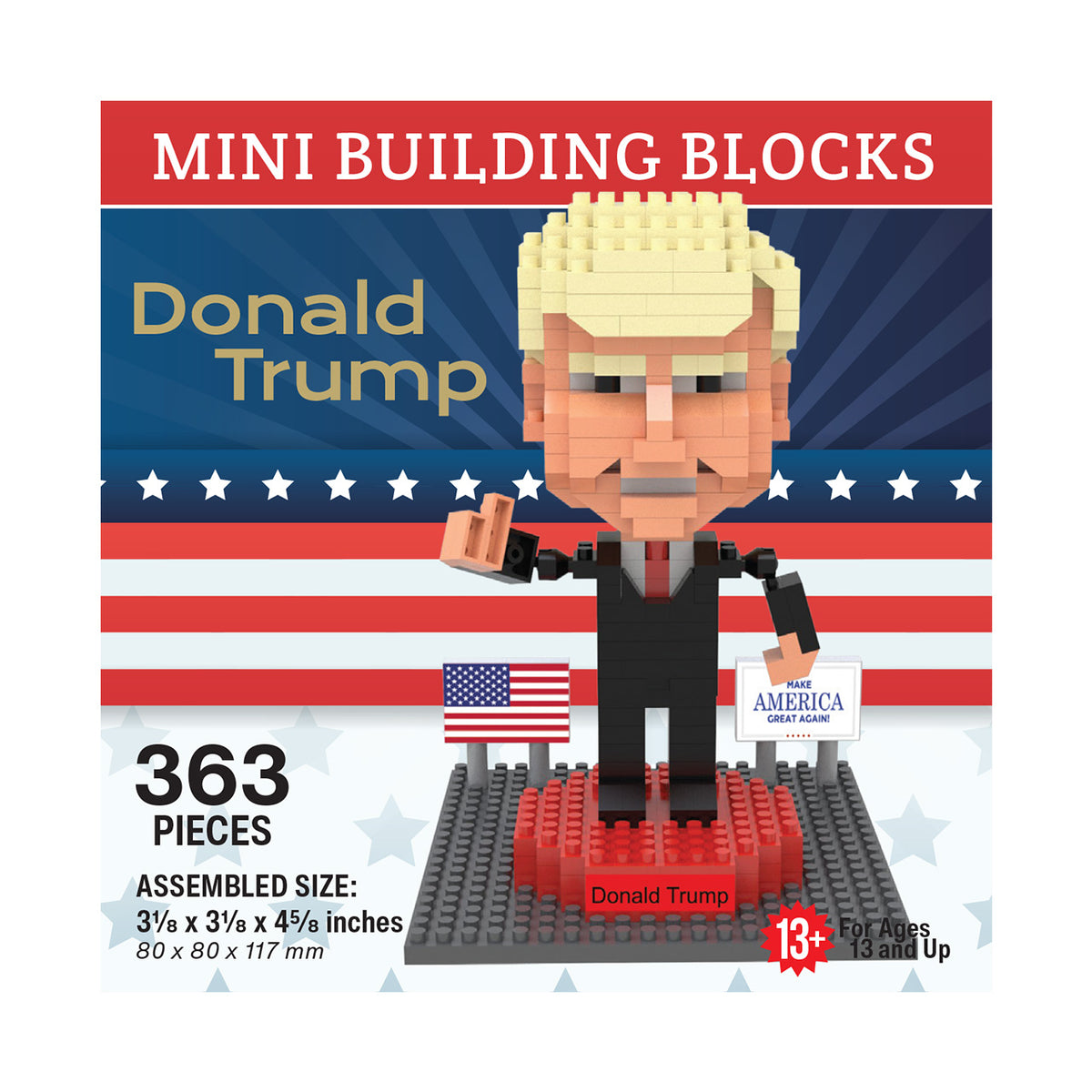 Donald Trump Mini Block Set | TheMiniBlock.com