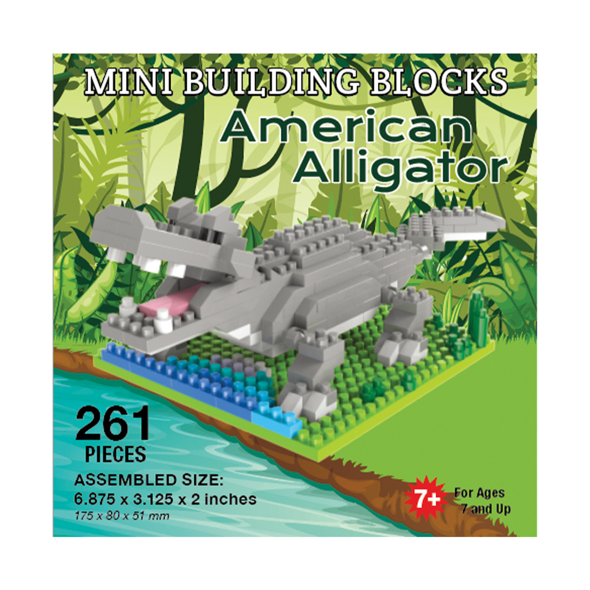 Mini Blocks Box Alligator Mini Block Set | TheMiniBlock.com
