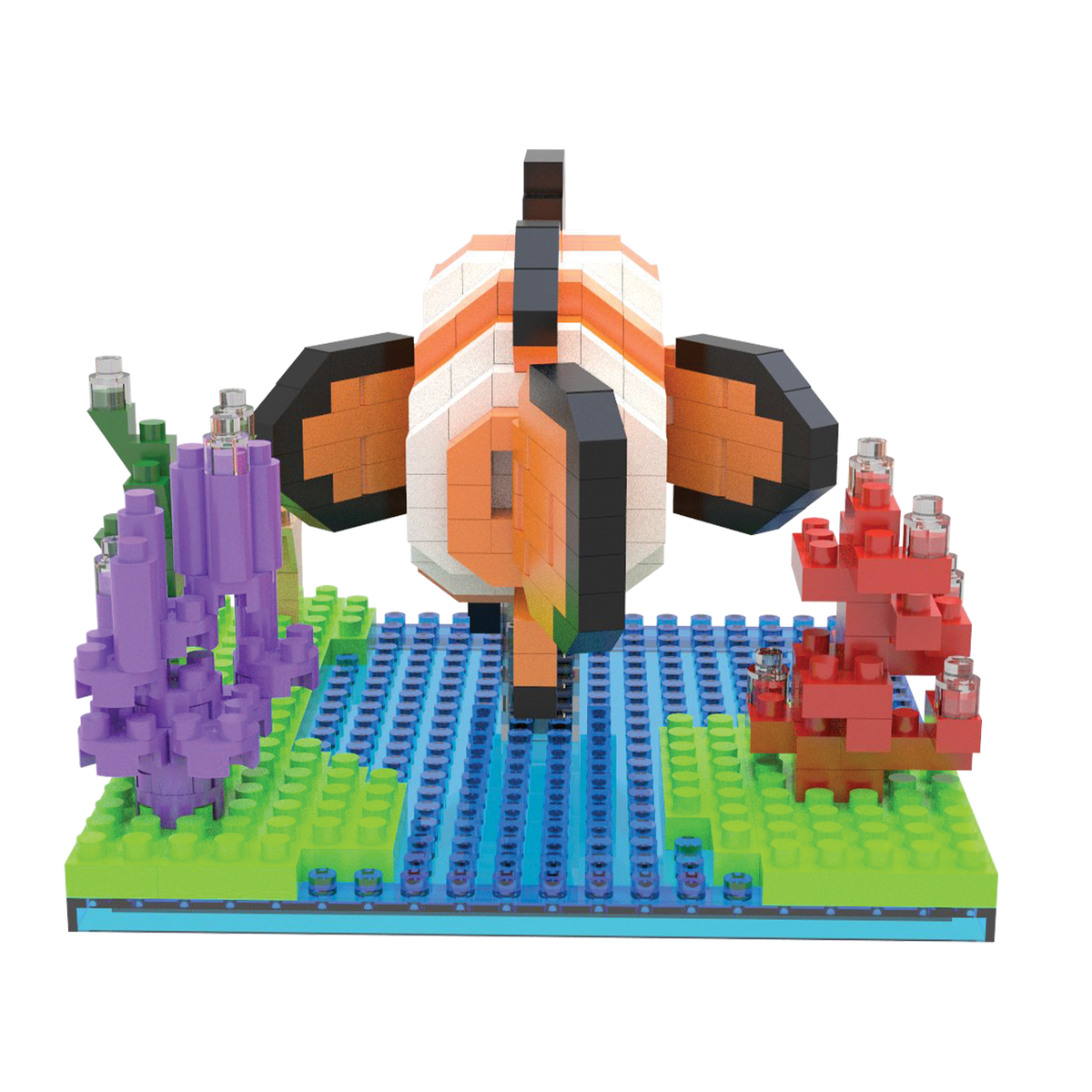 Clownfish Mini Block Set | TheMiniBlock.com