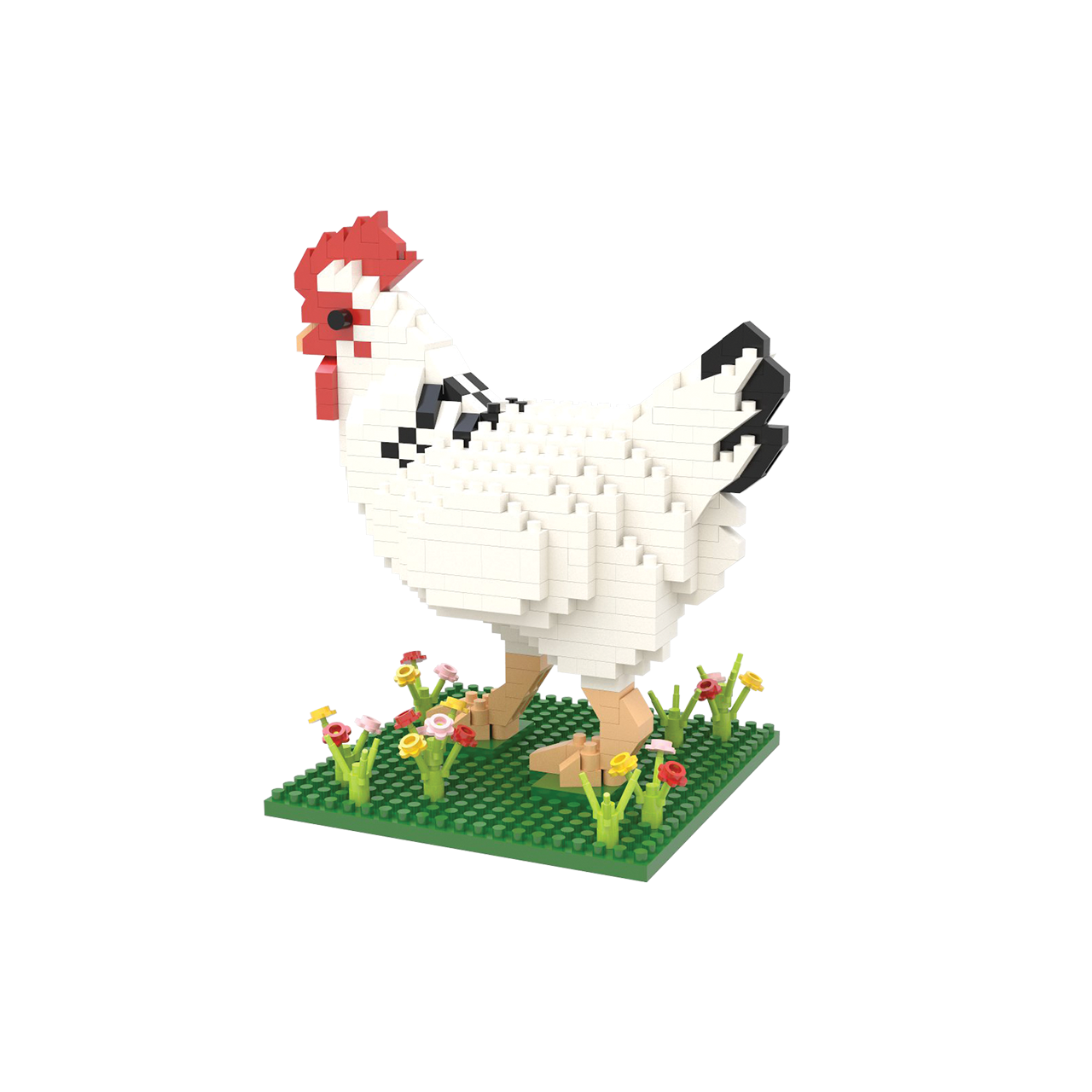 Chicken Mini Block Set | TheMiniBlock.com