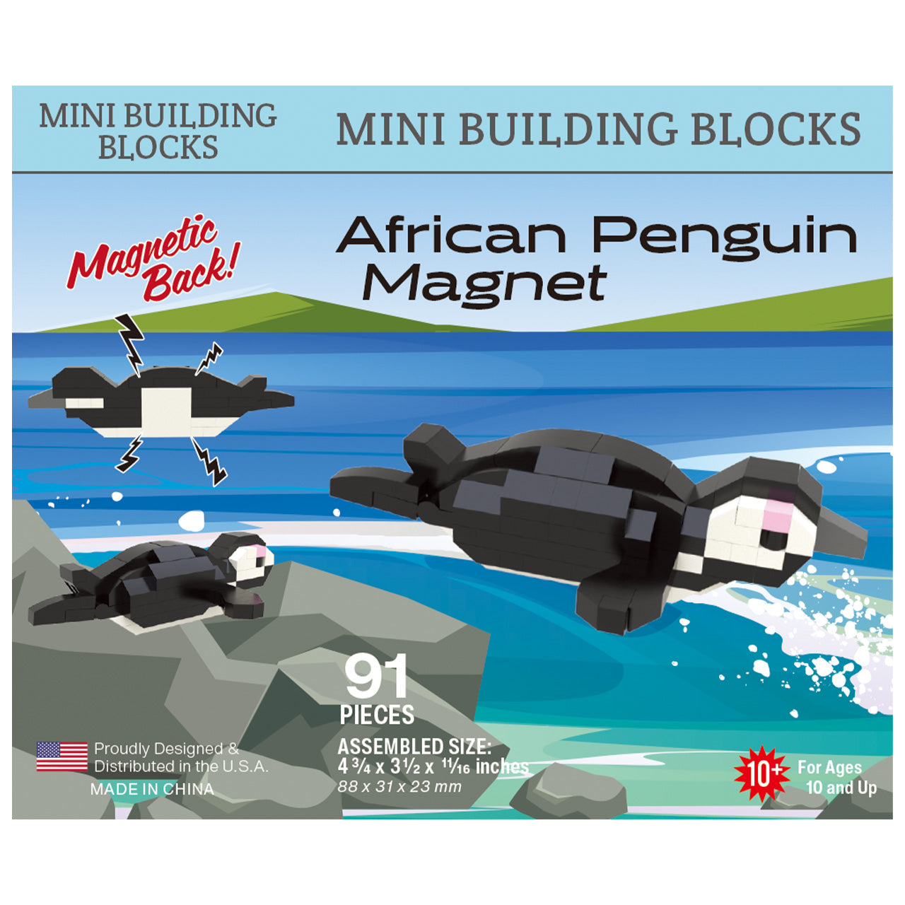 African Penguin Magnet