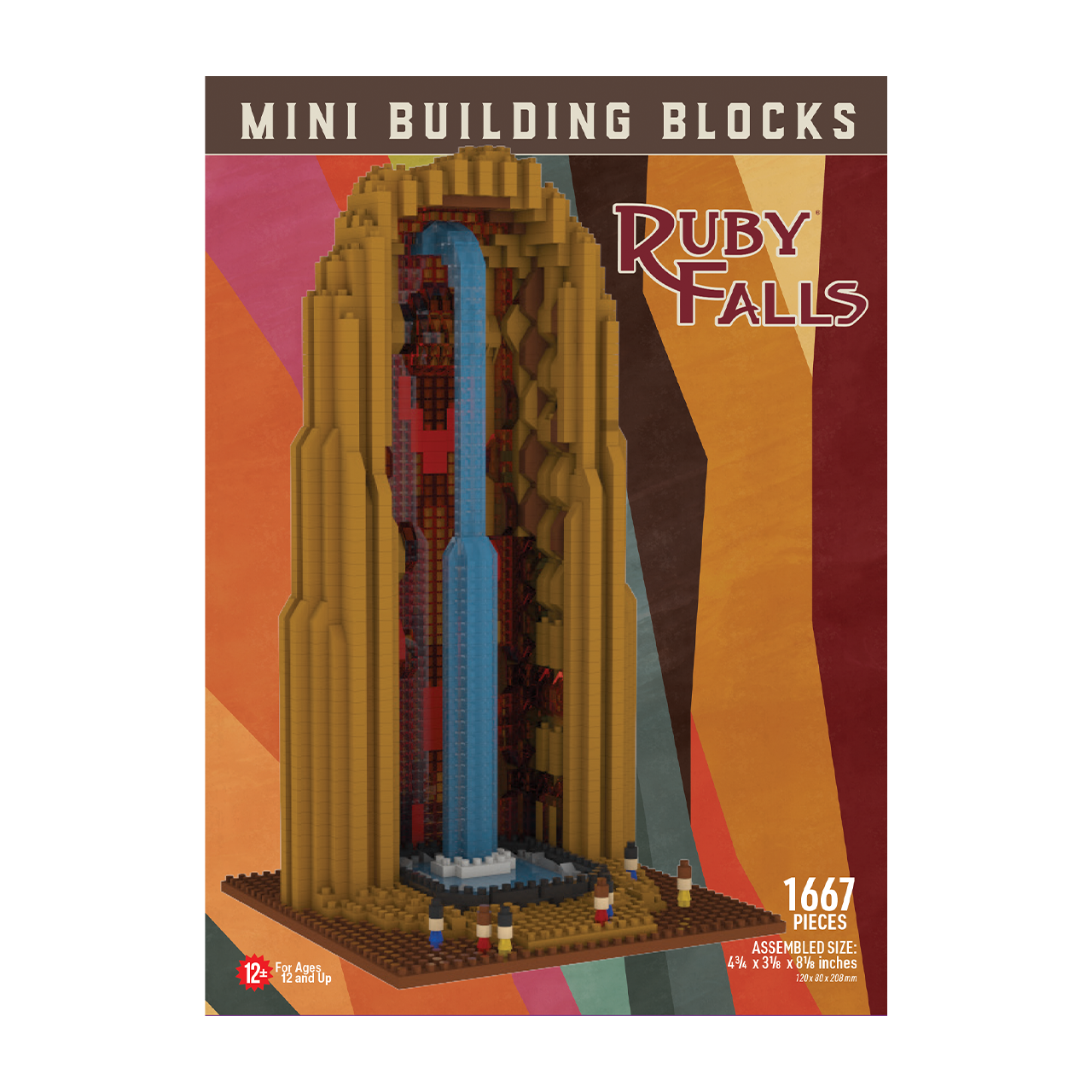 Ruby Falls Mini Block Set | TheMiniBlock.com – The Mini Block