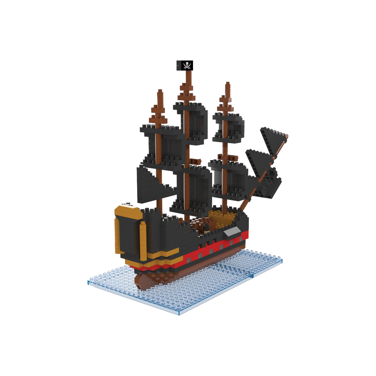 Pirate Ship Mini Block Set | TheMiniBlock.com