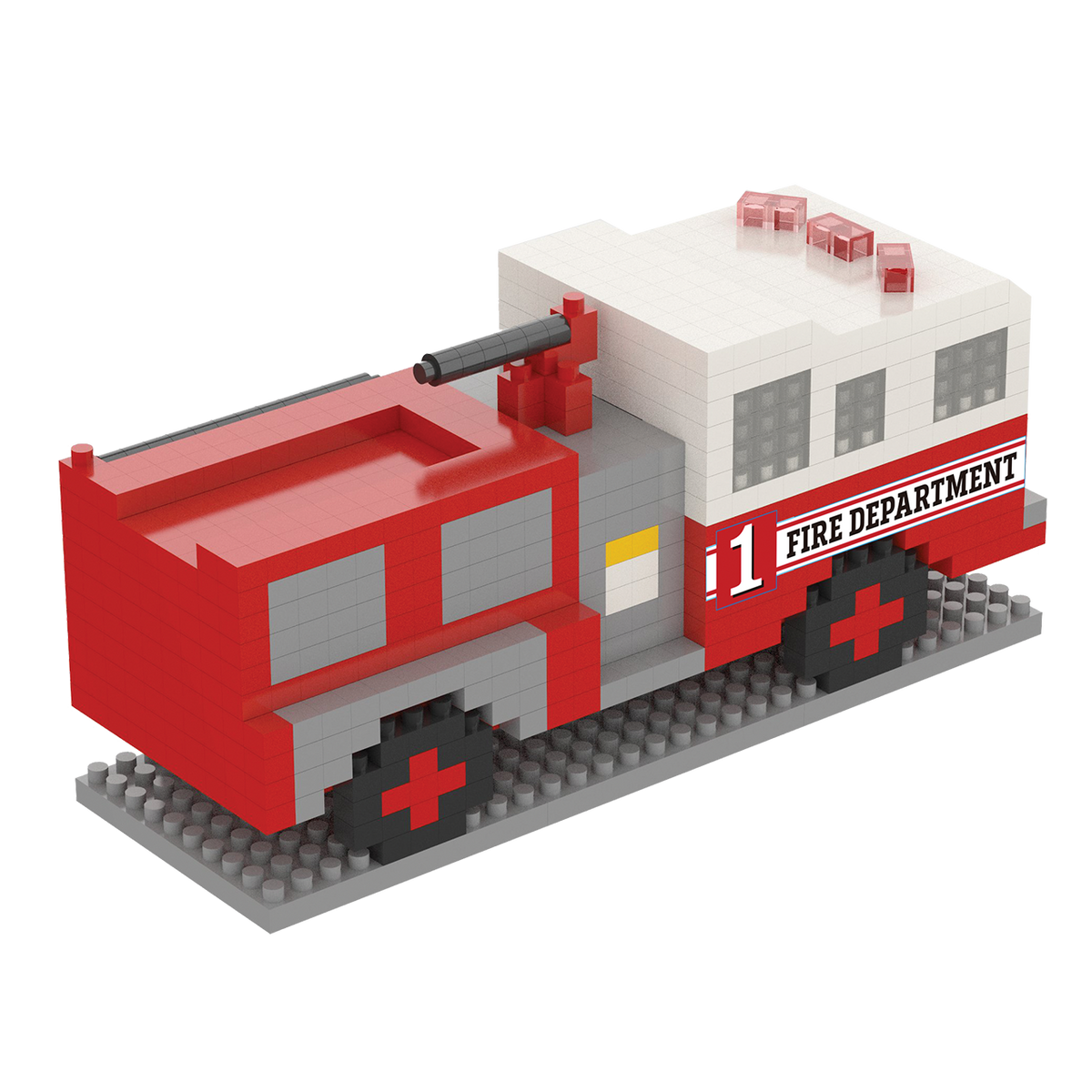 Fire Truck Mini Block Set | TheMiniBlock.com