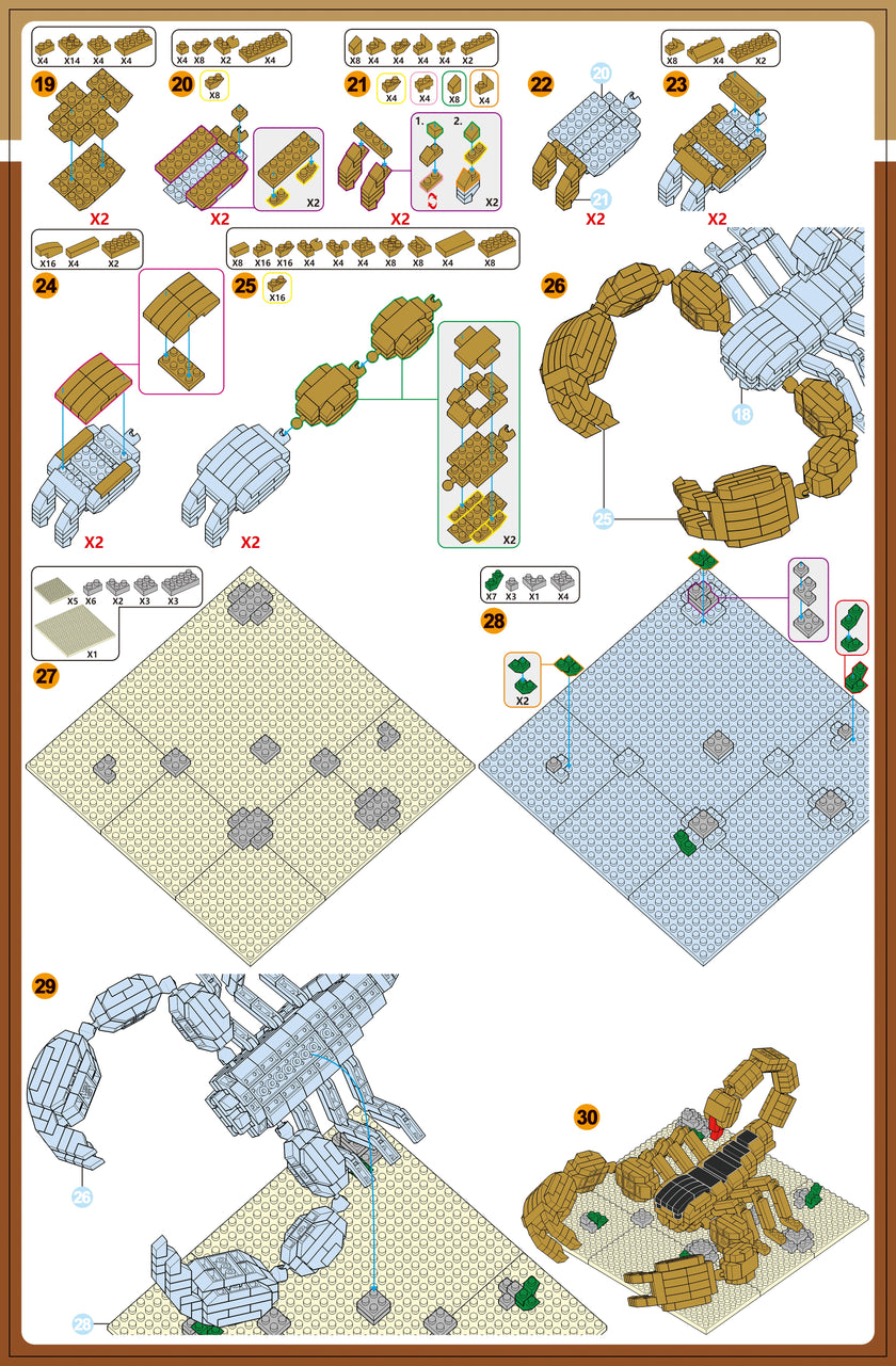 Insect Block Step Insects – The Mini Block